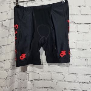 Black and Red Athletic Shorts. Champion